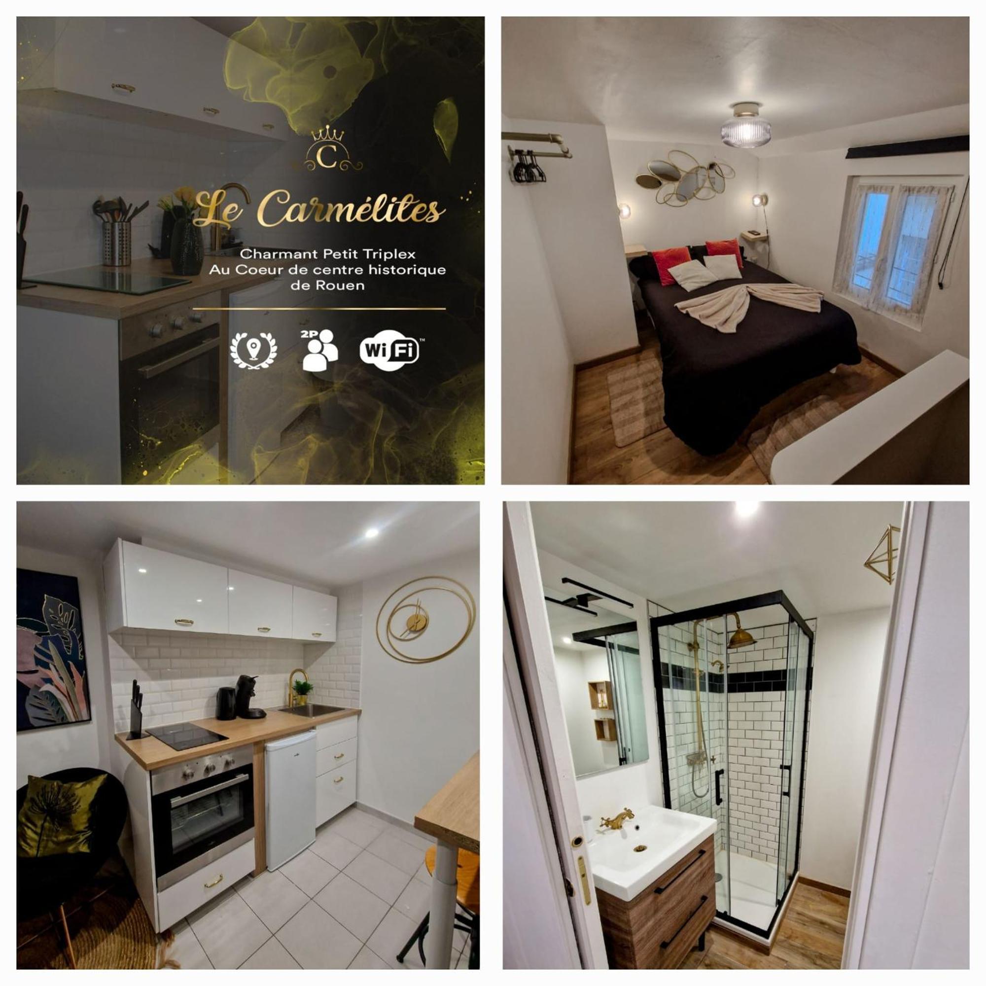 Le Petit Triplex Des Carmelites -Coeur Historique Apartment Rouen Exterior photo